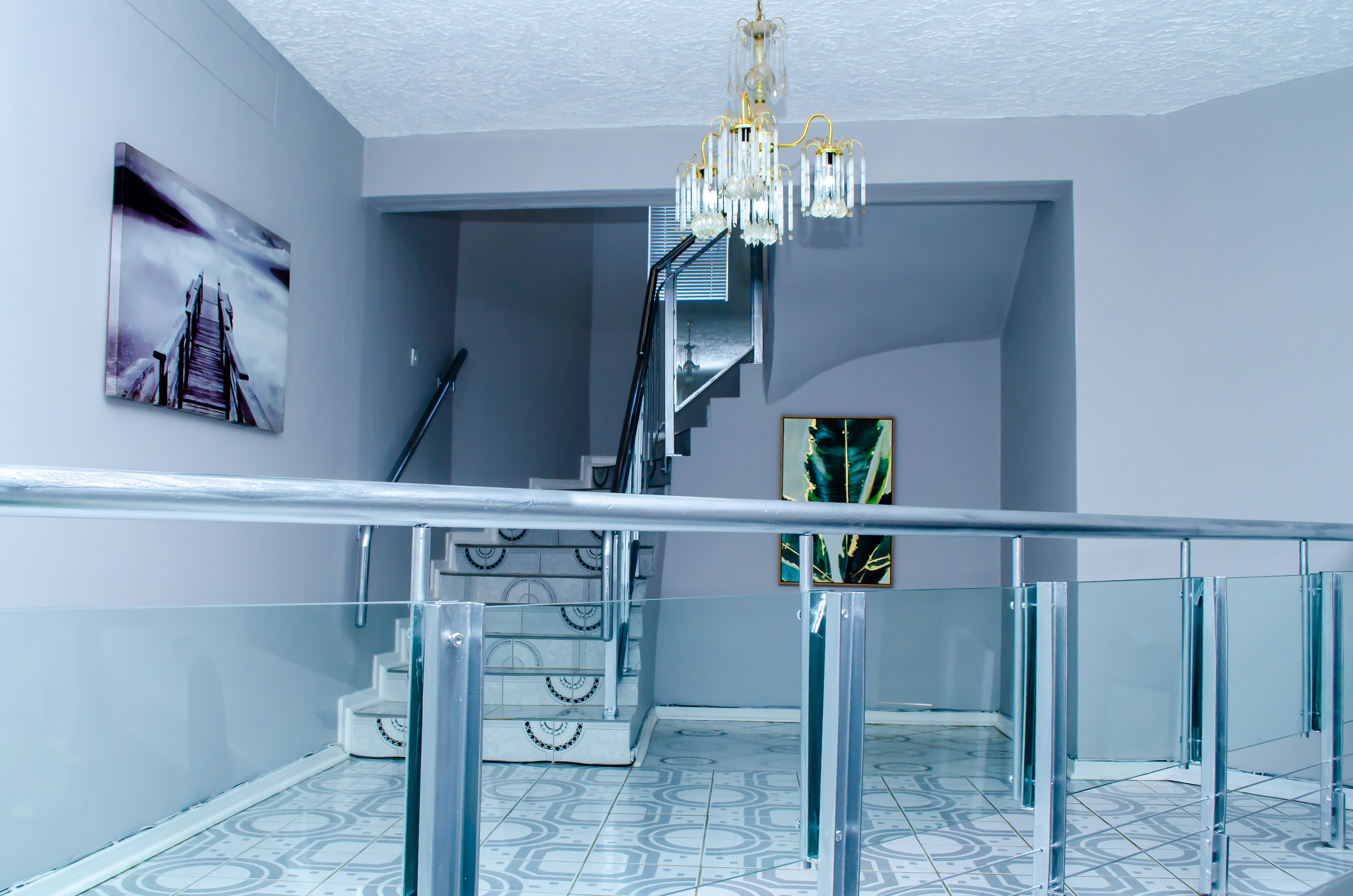 Dining area setup